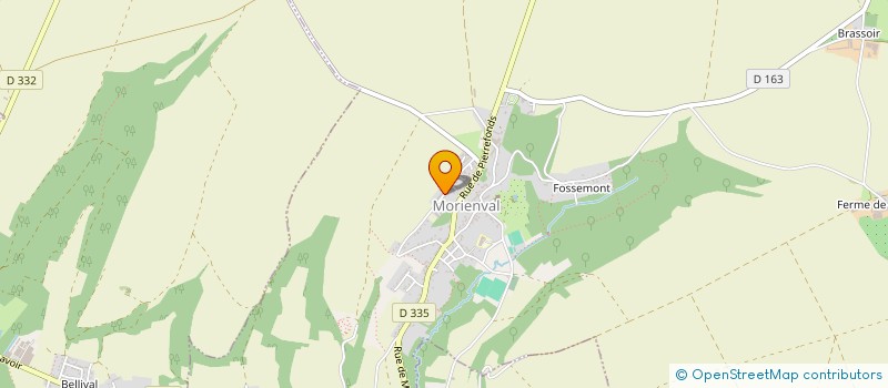 localisation de l'entreprise MONSIEUR RAOUL VALERO  MORIENVAL