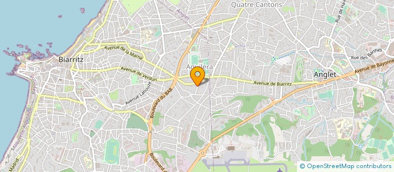 localisation de l'entreprise MONSIEUR RAOUL VERCAUTEREN  BIARRITZ