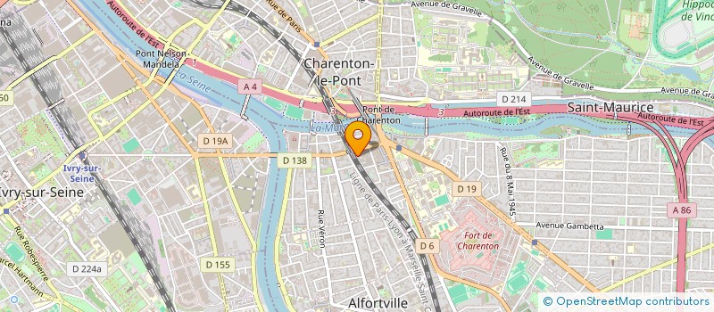 localisation de l'entreprise MONSIEUR RAOUL VODOUNNOU  CACHAN