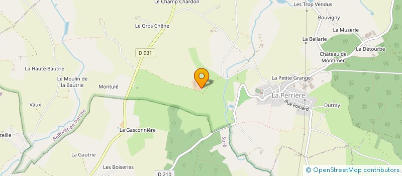 localisation de l'entreprise MONSIEUR RAOULT VINCENT à BELFORET-EN-PERCHE