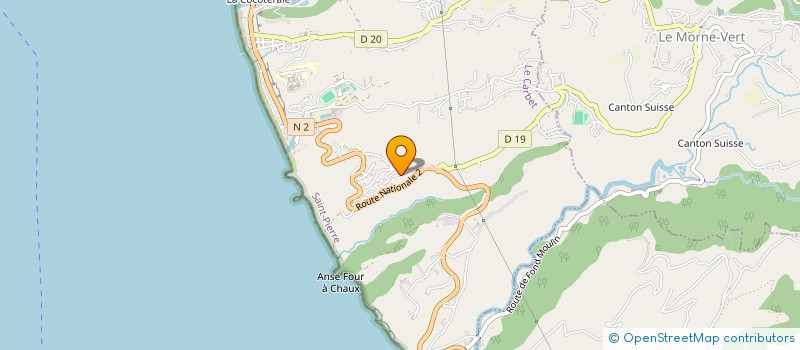 localisation de l'entreprise MONSIEUR RAPHAEL ABALO  LE CARBET