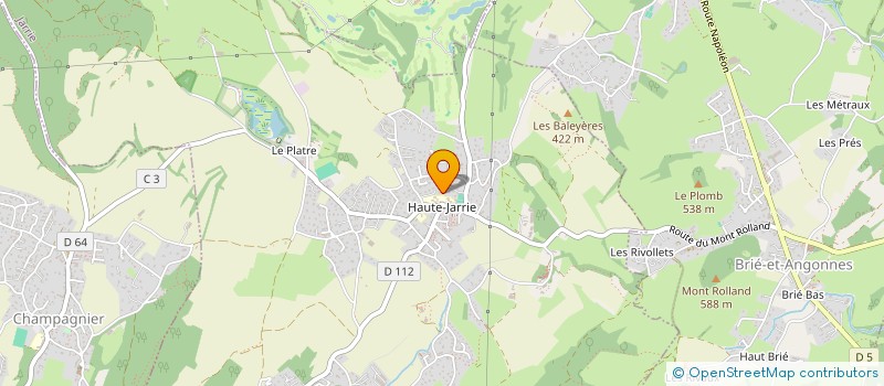 localisation de l'entreprise MONSIEUR RAPHAEL ABELLY  JARRIE