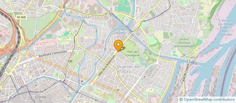 localisation de l'entreprise MONSIEUR RAPHAEL ABENSOUR à STRASBOURG