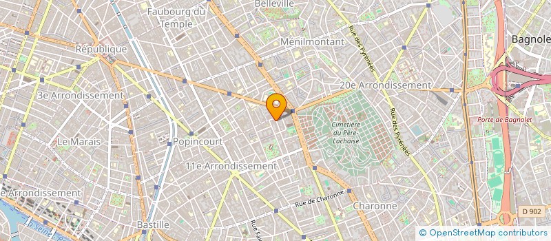 localisation de l'entreprise MONSIEUR RAPHAEL ADAMCZAK  PARIS