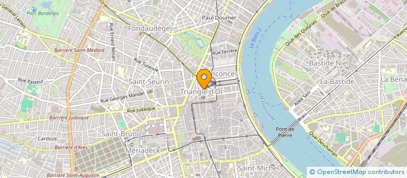 localisation de l'entreprise MONSIEUR RAPHAEL AGUILAR  BORDEAUX