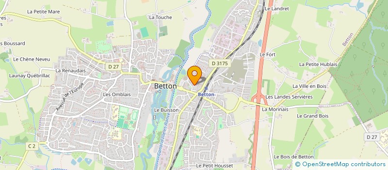 localisation de l'entreprise MONSIEUR RAPHAEL AHMED  BETTON