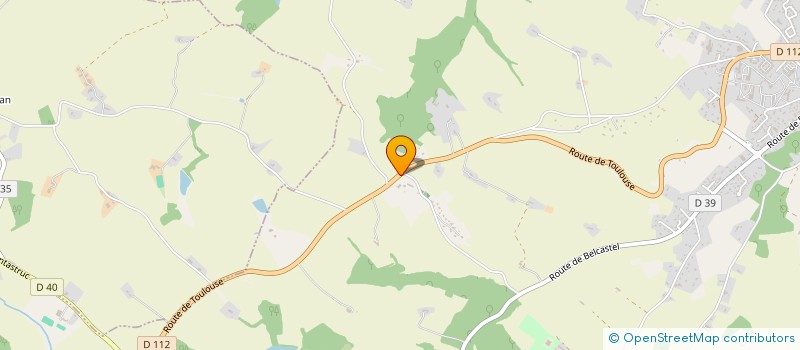 localisation de l'entreprise MONSIEUR RAPHAEL ALBANESE  LAVAUR