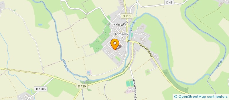 localisation de l'entreprise MONSIEUR RAPHAEL ALLUIN  NOMENY