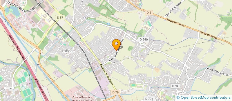 localisation de l'entreprise MONSIEUR RAPHAEL ALVES  ESCALQUENS