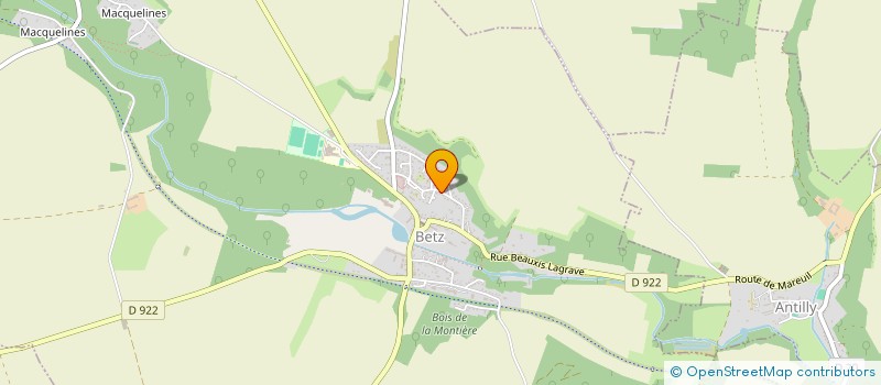 localisation de l'entreprise MONSIEUR RAPHAEL AMSELLEM  BETZ