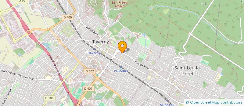 localisation de l'entreprise MONSIEUR RAPHAEL AMSELLEM  TAVERNY