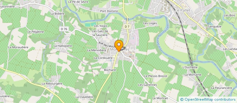 localisation de l'entreprise MONSIEUR RAPHAEL ANDRE  MAISDON-SUR-SEVRE