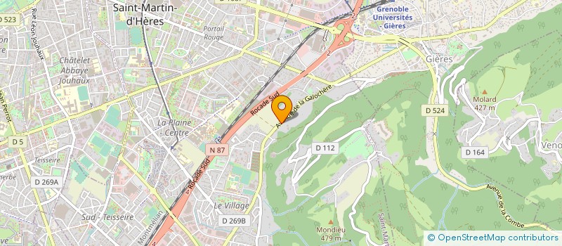 localisation de l'entreprise MONSIEUR RAPHAEL ANELLI à GRENOBLE