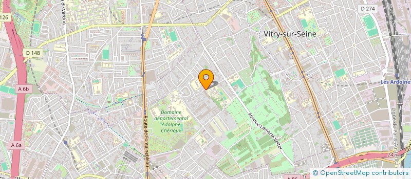 localisation de l'entreprise MONSIEUR RAPHAEL ANSELM à VITRY-SUR-SEINE