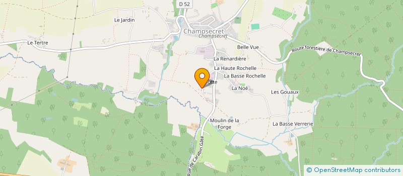 localisation de l'entreprise MONSIEUR RAPHAEL ANTIGNY à CHAMPSECRET
