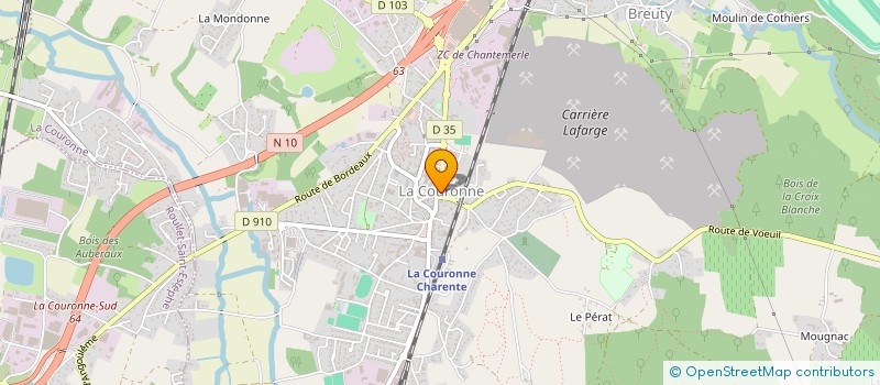 localisation de l'entreprise MONSIEUR RAPHAEL ARENAS  LA COURONNE