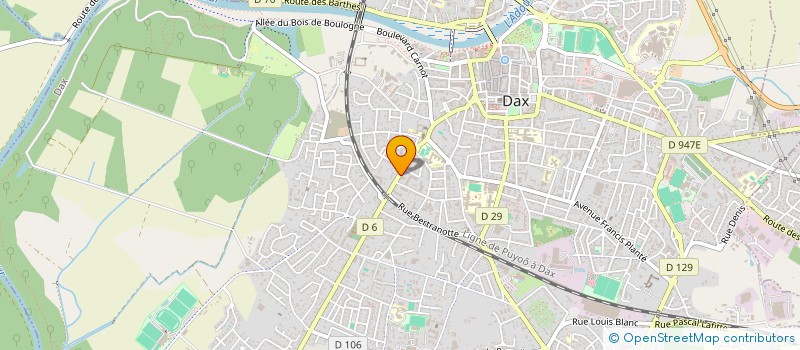 localisation de l'entreprise MONSIEUR RAPHAEL ARMILHAC à DAX