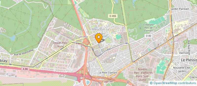 localisation de l'entreprise MONSIEUR RAPHAEL ARZOUMANIAN à MEUDON