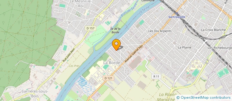 localisation de l'entreprise MONSIEUR RAPHAEL ARZUBIAGA  MONTESSON