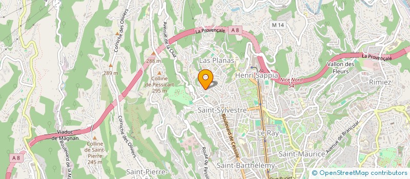 localisation de l'entreprise MONSIEUR RAPHAEL ASSARAF à NICE