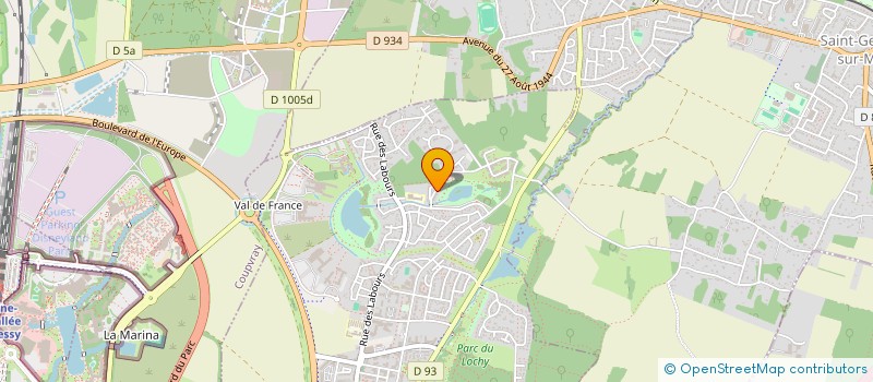 localisation de l'entreprise MONSIEUR RAPHAEL ATTAL  MAGNY-LE-HONGRE