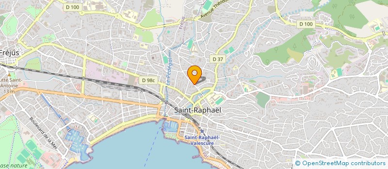 localisation de l'entreprise MONSIEUR RAPHAEL ATTIE  SAINT-RAPHAEL