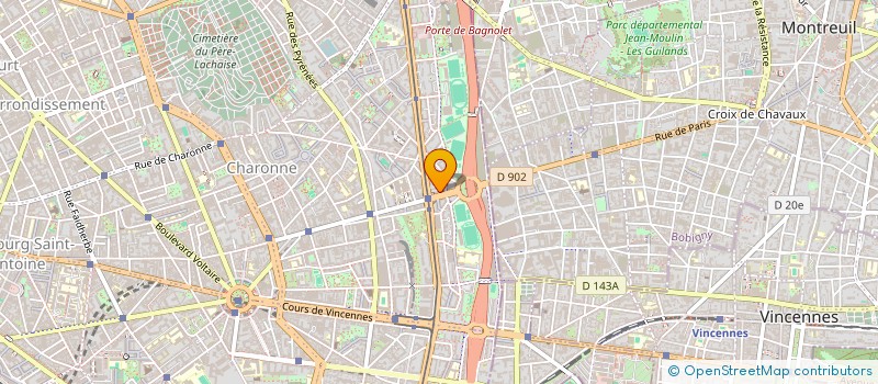 localisation de l'entreprise MONSIEUR RAPHAEL AUBERT  PARIS