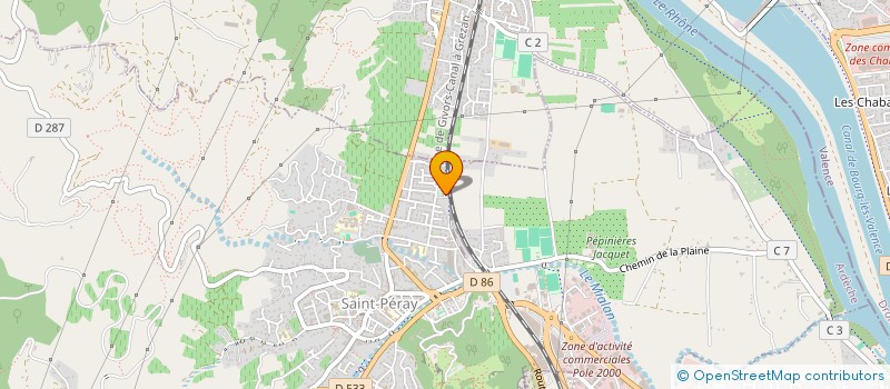 localisation de l'entreprise MONSIEUR RAPHAEL AVON  SAINT-PERAY