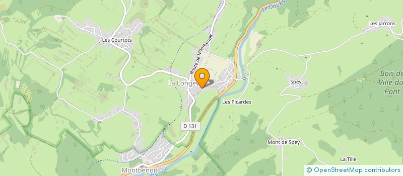 localisation de l'entreprise MONSIEUR RAPHAEL BABEL  LA LONGEVILLE