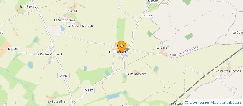 localisation de l'entreprise MONSIEUR RAPHAEL BACHARD  BRESSUIRE