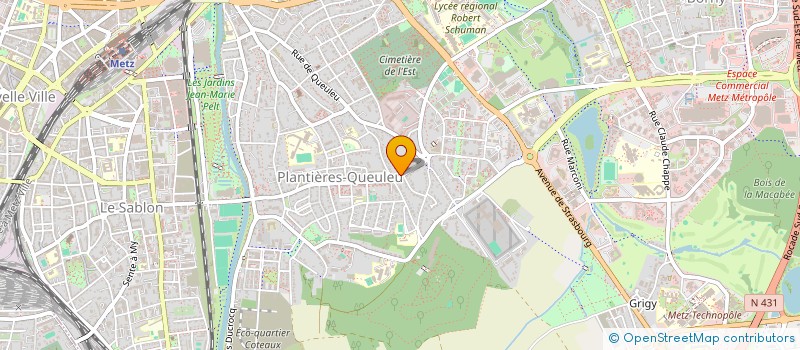 localisation de l'entreprise MONSIEUR RAPHAEL BACHELET  METZ