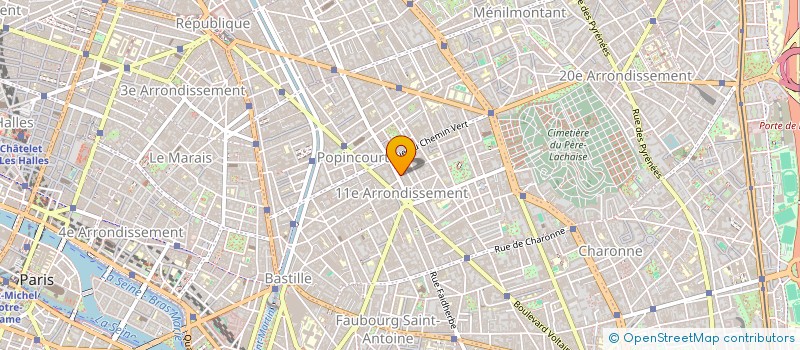 localisation de l'entreprise MONSIEUR RAPHAEL BANNIER  PARIS