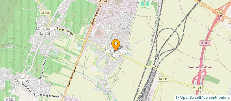 localisation de l'entreprise MONSIEUR RAPHAEL BARBE  PERRIGNY-LES-DIJON