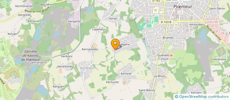 localisation de l'entreprise MONSIEUR RAPHAEL BARON  LORIENT