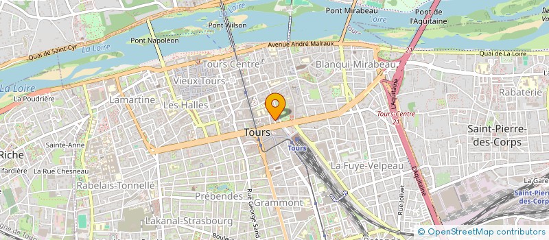 localisation de l'entreprise MONSIEUR RAPHAEL BARON  TOURS