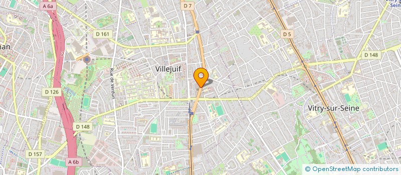 localisation de l'entreprise MONSIEUR RAPHAEL BARRIET à VILLEJUIF