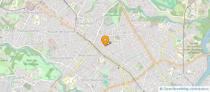 localisation de l'entreprise MONSIEUR RAPHAEL BARROT à NANTES
