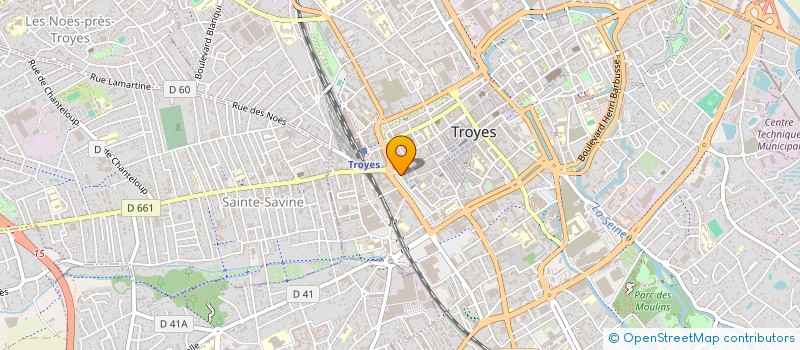 localisation de l'entreprise MONSIEUR RAPHAEL BARRY  TROYES