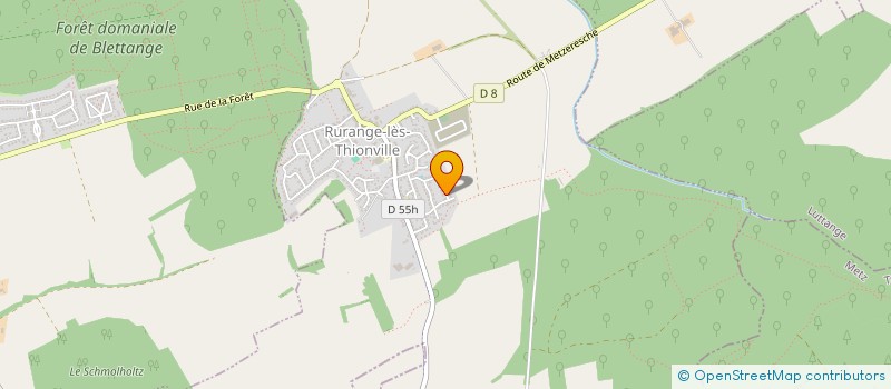 localisation de l'entreprise MONSIEUR RAPHAEL BEAUFRETON  RURANGE-LES-THIONVILLE