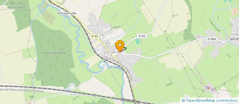 localisation de l'entreprise MONSIEUR RAPHAEL BECKER  GUNTZVILLER