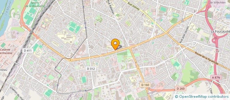 localisation de l'entreprise MONSIEUR RAPHAEL BELGASMI à ANGERS