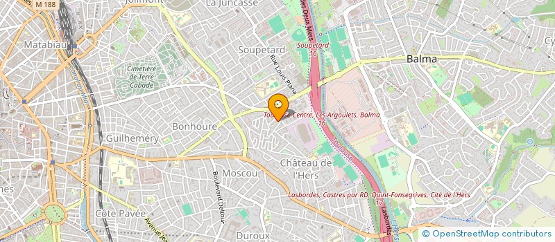 localisation de l'entreprise MONSIEUR RAPHAEL BELLOC à TOULOUSE