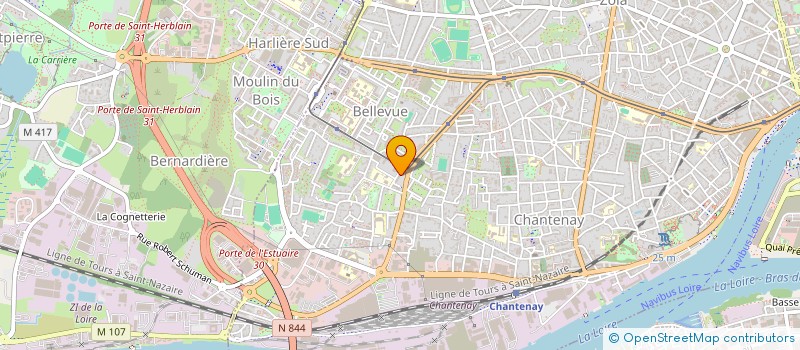 localisation de l'entreprise MONSIEUR RAPHAEL BELORYAN à NANTES