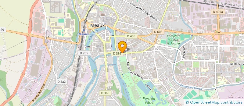 localisation de l'entreprise MONSIEUR RAPHAEL BENAYOUN à MEAUX