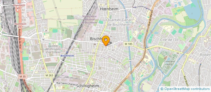 localisation de l'entreprise MONSIEUR RAPHAEL BENDRIHEM à BISCHHEIM