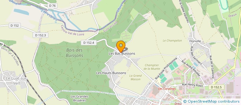 localisation de l'entreprise MONSIEUR RAPHAEL BERLUCCHI à DREUX