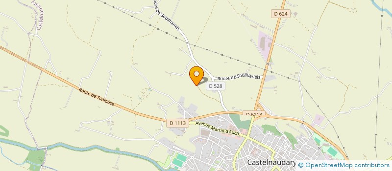 localisation de l'entreprise MONSIEUR RAPHAEL BERNABEL  CASTELNAUDARY