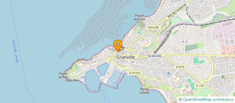 localisation de l'entreprise MONSIEUR RAPHAEL BEROT à GRANVILLE