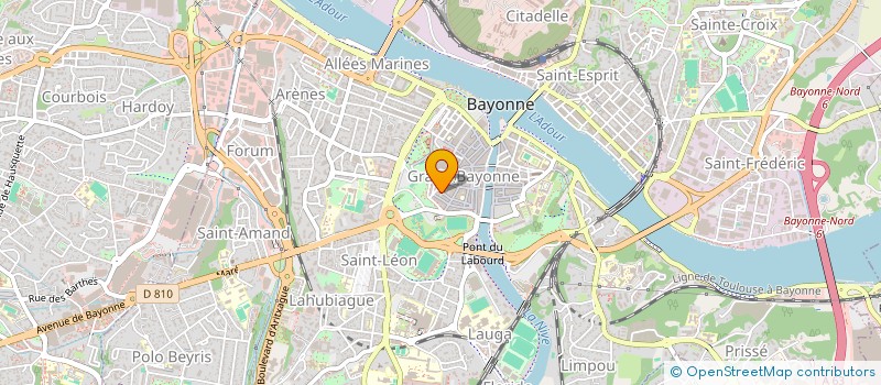 localisation de l'entreprise MONSIEUR RAPHAEL BETRIA à BAYONNE