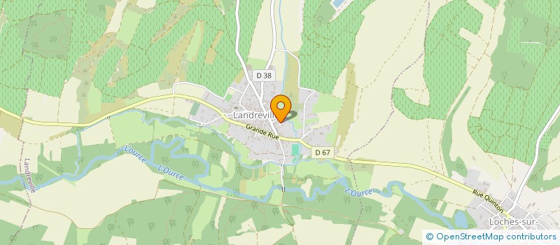 localisation de l'entreprise MONSIEUR RAPHAEL BEYENS  LANDREVILLE